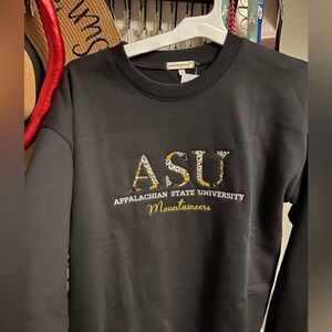 Black Appalachian State University Sweatshirt
